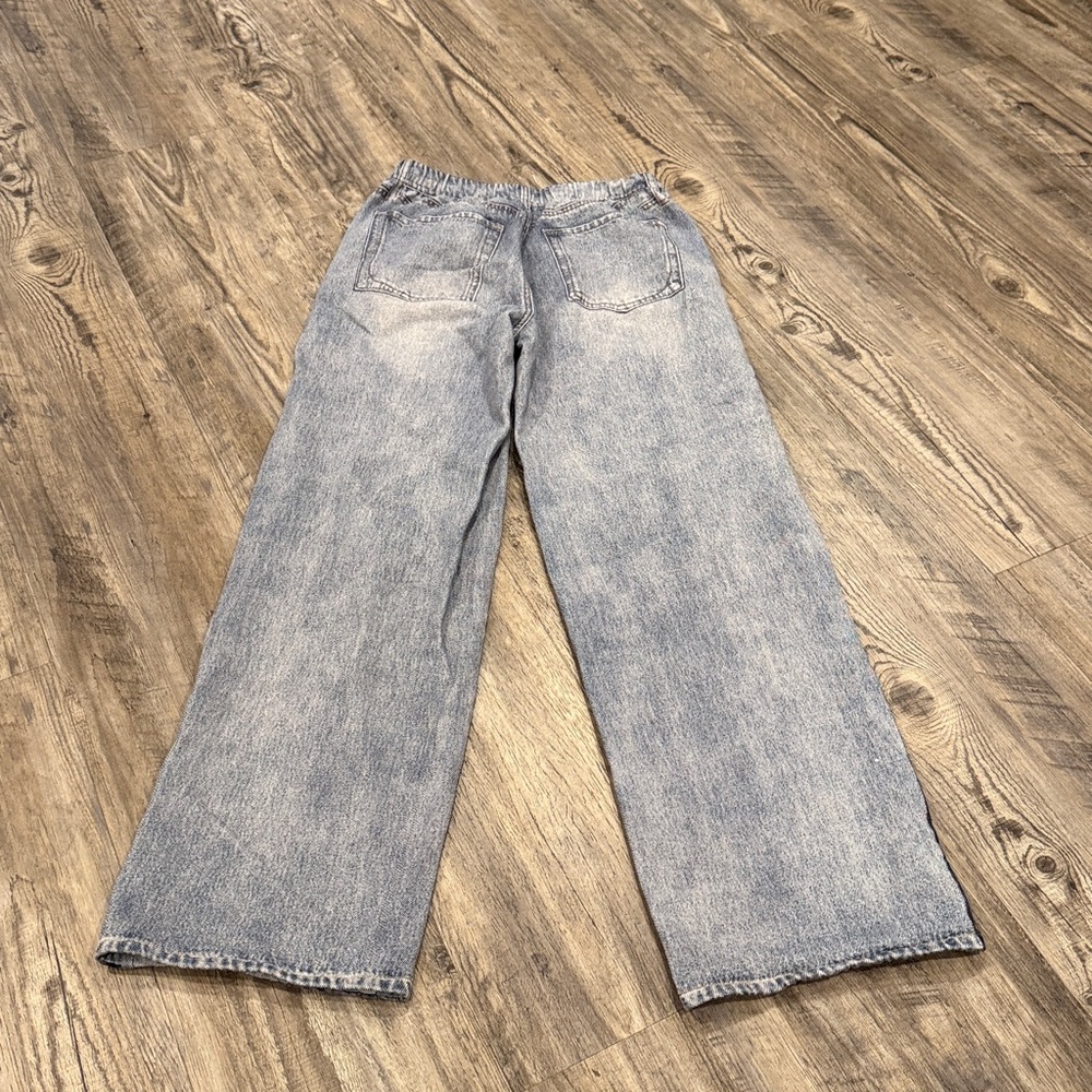 Rag & Bone Miramar Wide Leg Track Jeans Striped Sz XS - Picture 12 of 16